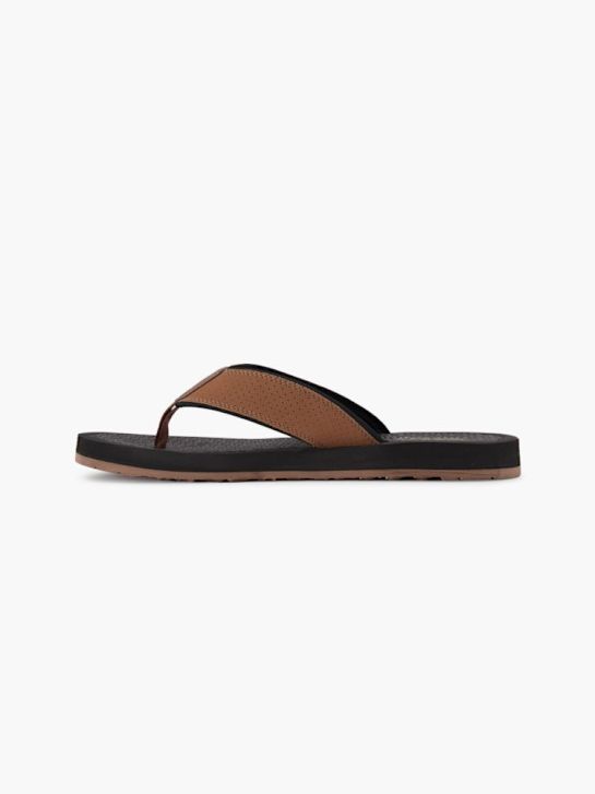 Skechers Pantoletten-Zehentrenner Braun