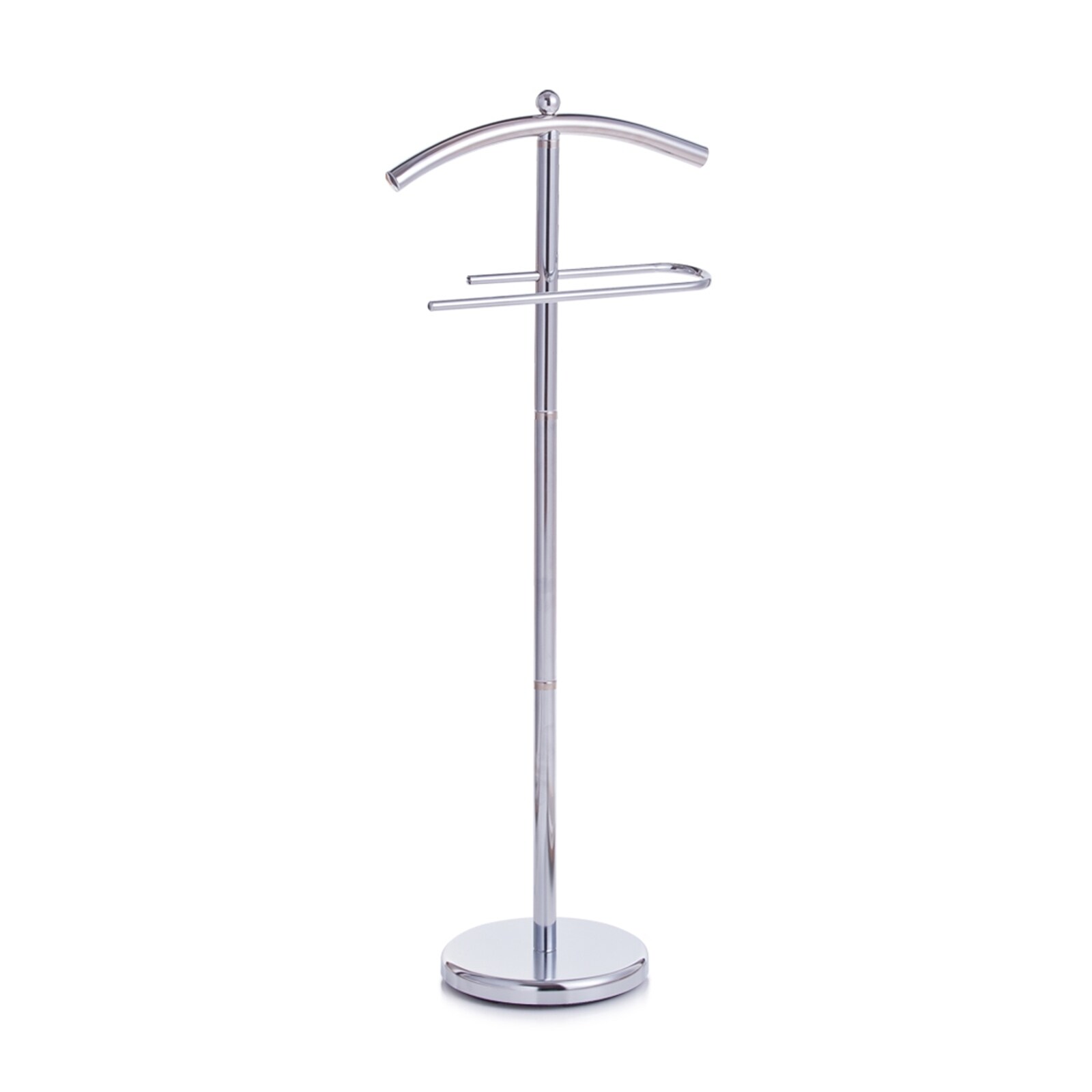HTI-Living Herrendiener Metall verchromt