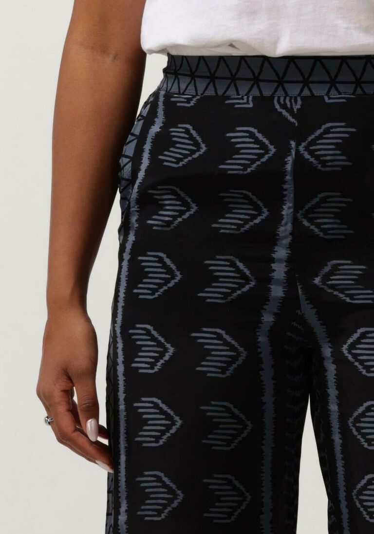 ROUGH STUDIOS donkerblauwe rough studios wijde broek alex pants