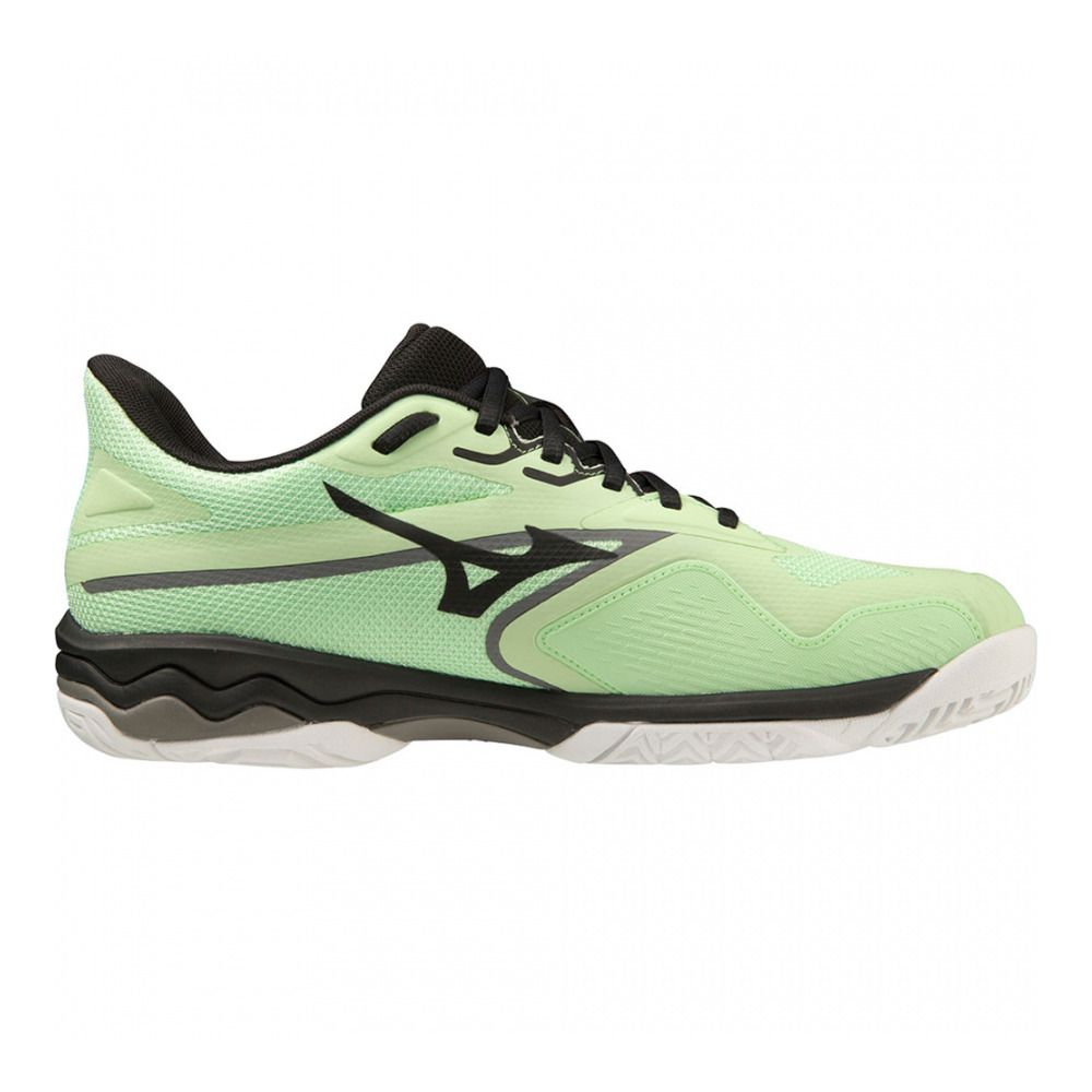 Mizuno WAVE EXCEED LIGHT AC - Chaussures tennis Homme patina green/black/white