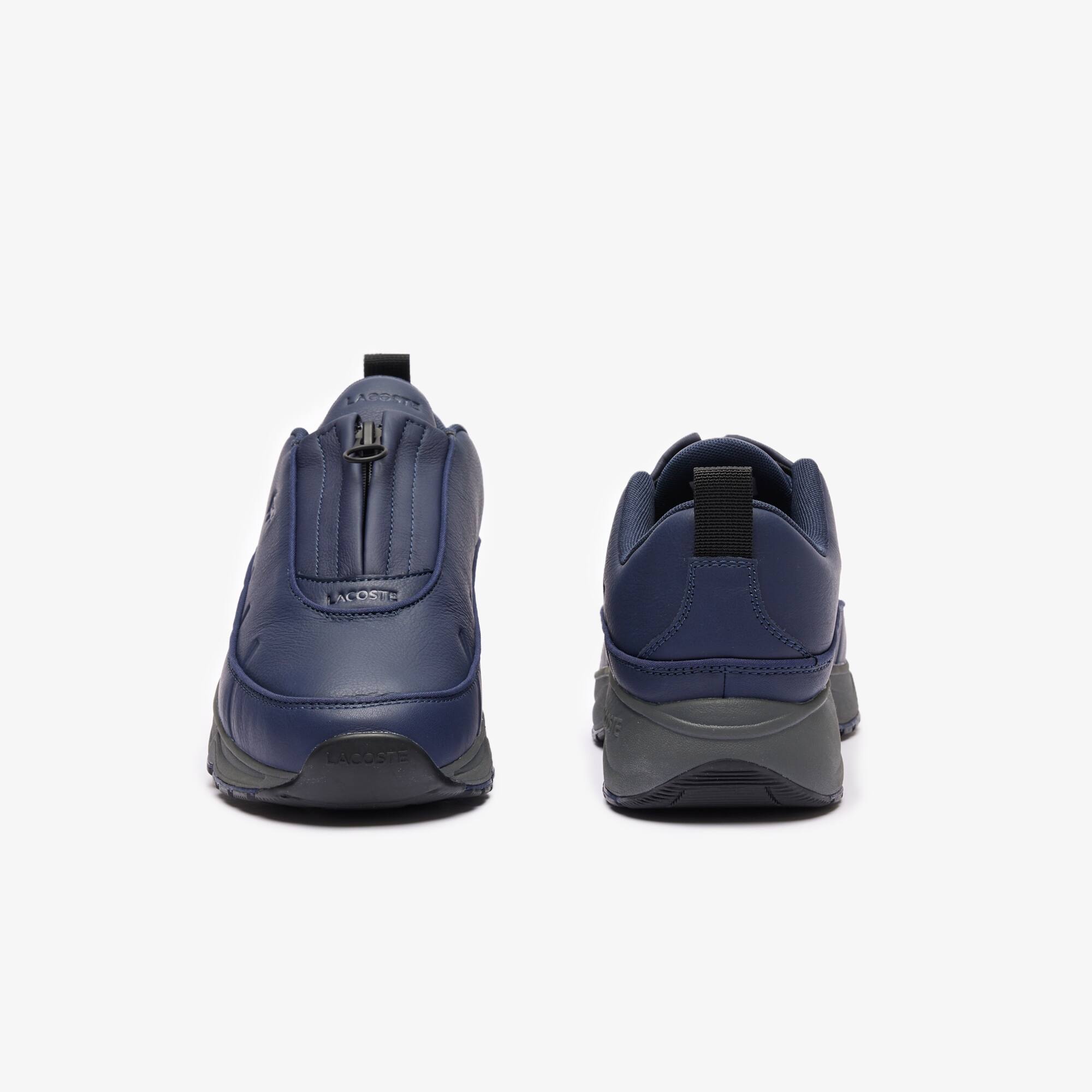 Herren-Sneakers Audyssor Zip OG aus Leder Sneakers - Blau - Lacoste - Herren