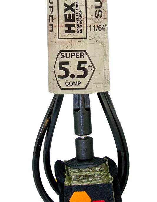 Channel Islands CI Super Comp Leash 5.5' x 11/64