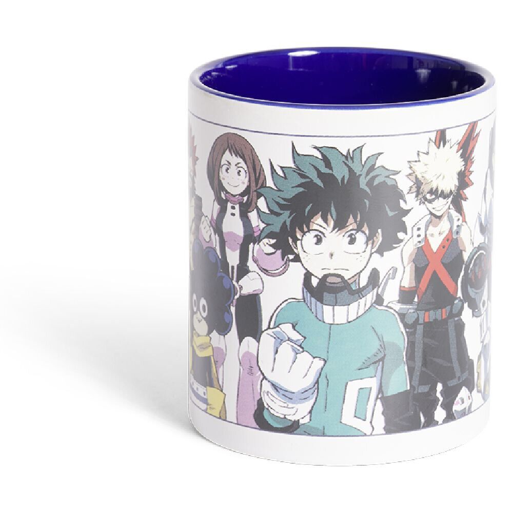 Mug My Hero Academia blanc et bleu foncé 315ml