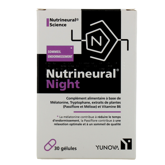 Yunova Nutrineural Night : sommeil, endormissement
