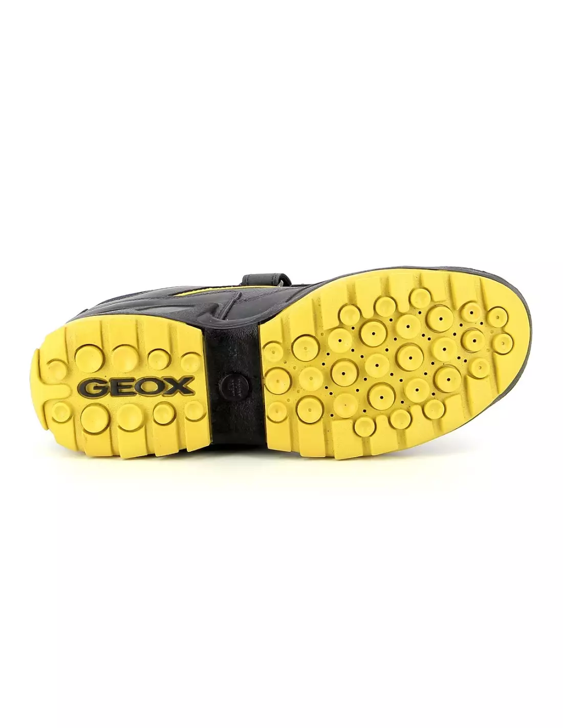 GEOX NEW SAVAGE - Baskets NavyOchreYellow