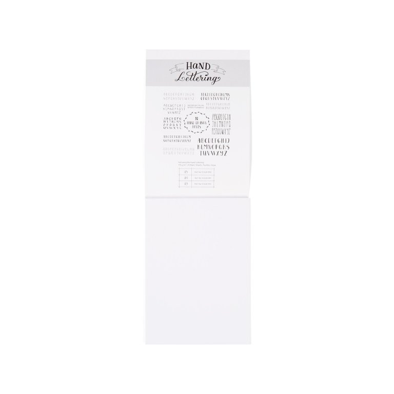 Hahnemühle Hand Lettering Block, 170 g/m²