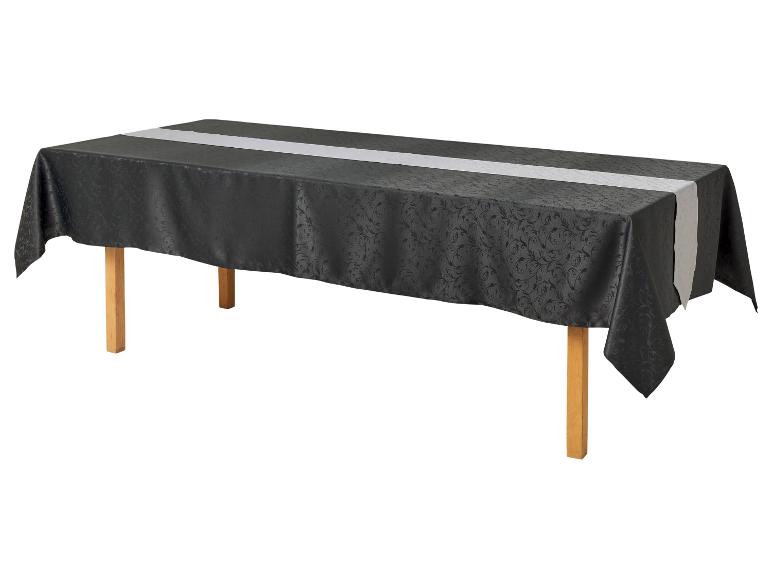 Set van 2 jacquard tafelkleden