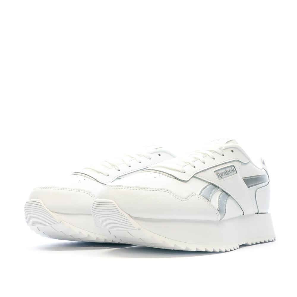 Reebok Baskets Blanches Femme Reebok Glide Ripple Double