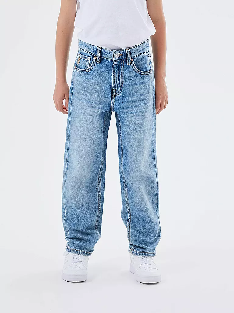 NAME IT Jungen Jeans Straight Fit NKMRYAN blau