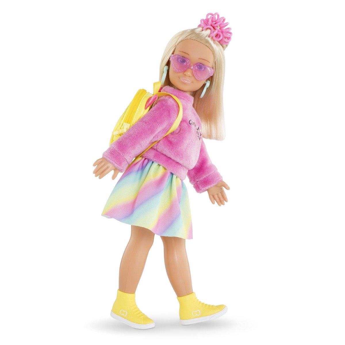 Tenue Corolle girl - dressing fluo