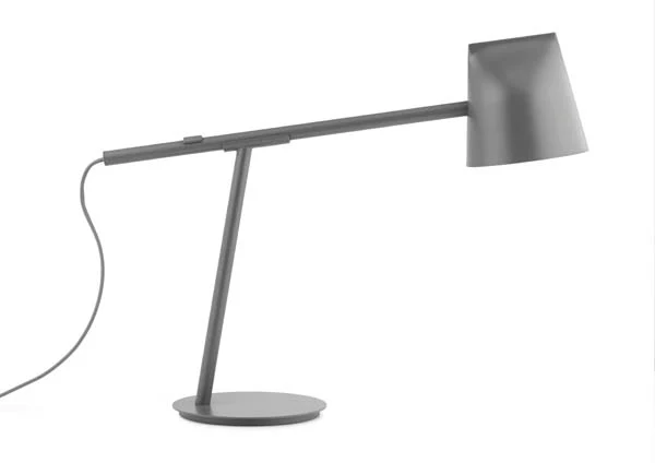 Normann Copenhagen  Momento bordlampe, grå - H: 44 cm.