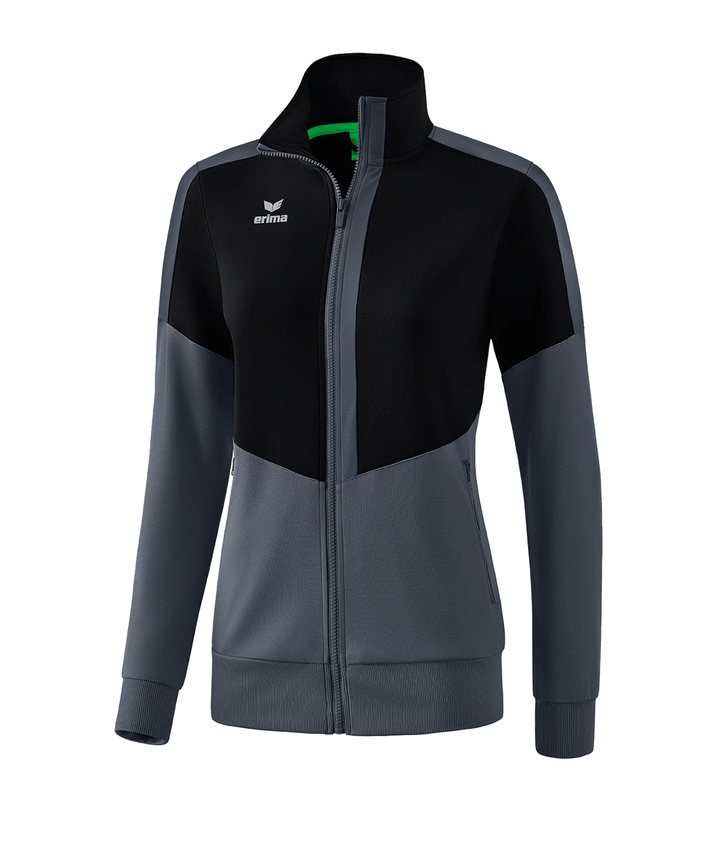 Erima Squad Trainingsjacke Damen Schwarz Grau