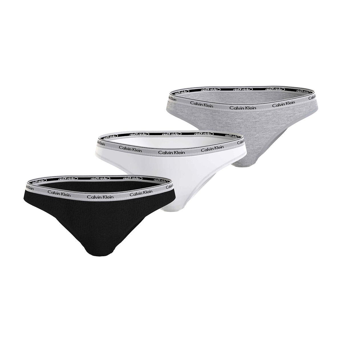 CALVIN KLEIN ROUPA ÍNTIMA<br>Conjunto de 3 cuecas com o logotipo moderno