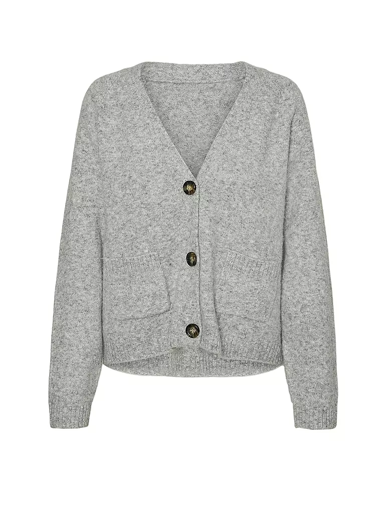 VERO MODA Cardigan VMBOOM grau