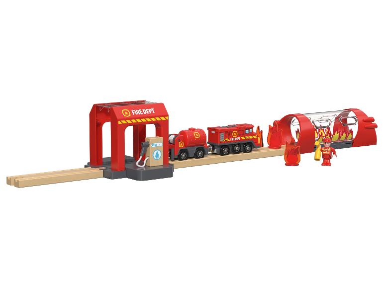 Houten treinbaan