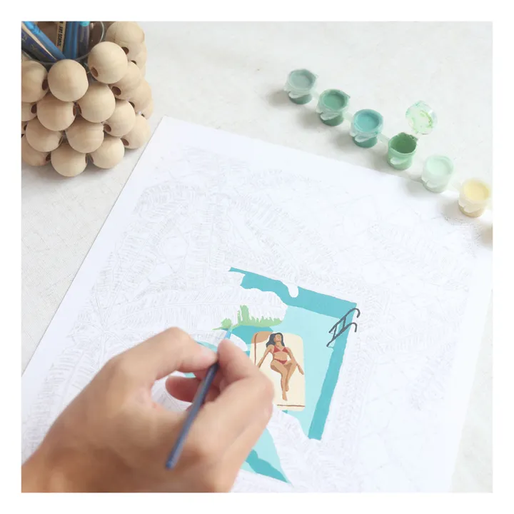 La Petite Épicerie Kit de peinture au numéro - Daydreaming