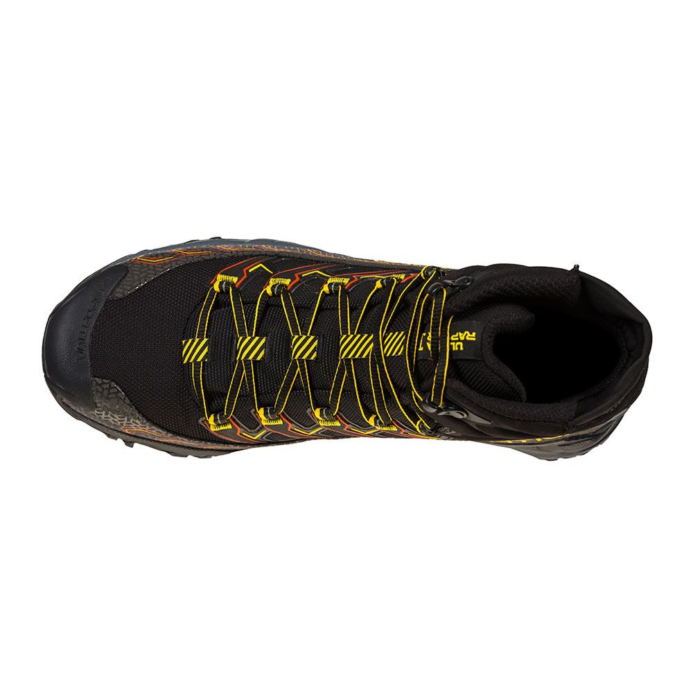 La Sportiva ULTRA RAPTOR II MID GTX - Chaussures randonné Homme black/yellow