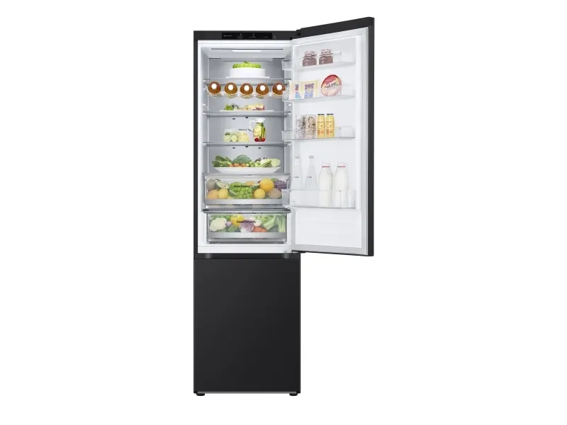 LG GBV5240CEP, 387 L, SN-T, 10 kg/24t, C, Frisk zone, aflukke, Sort