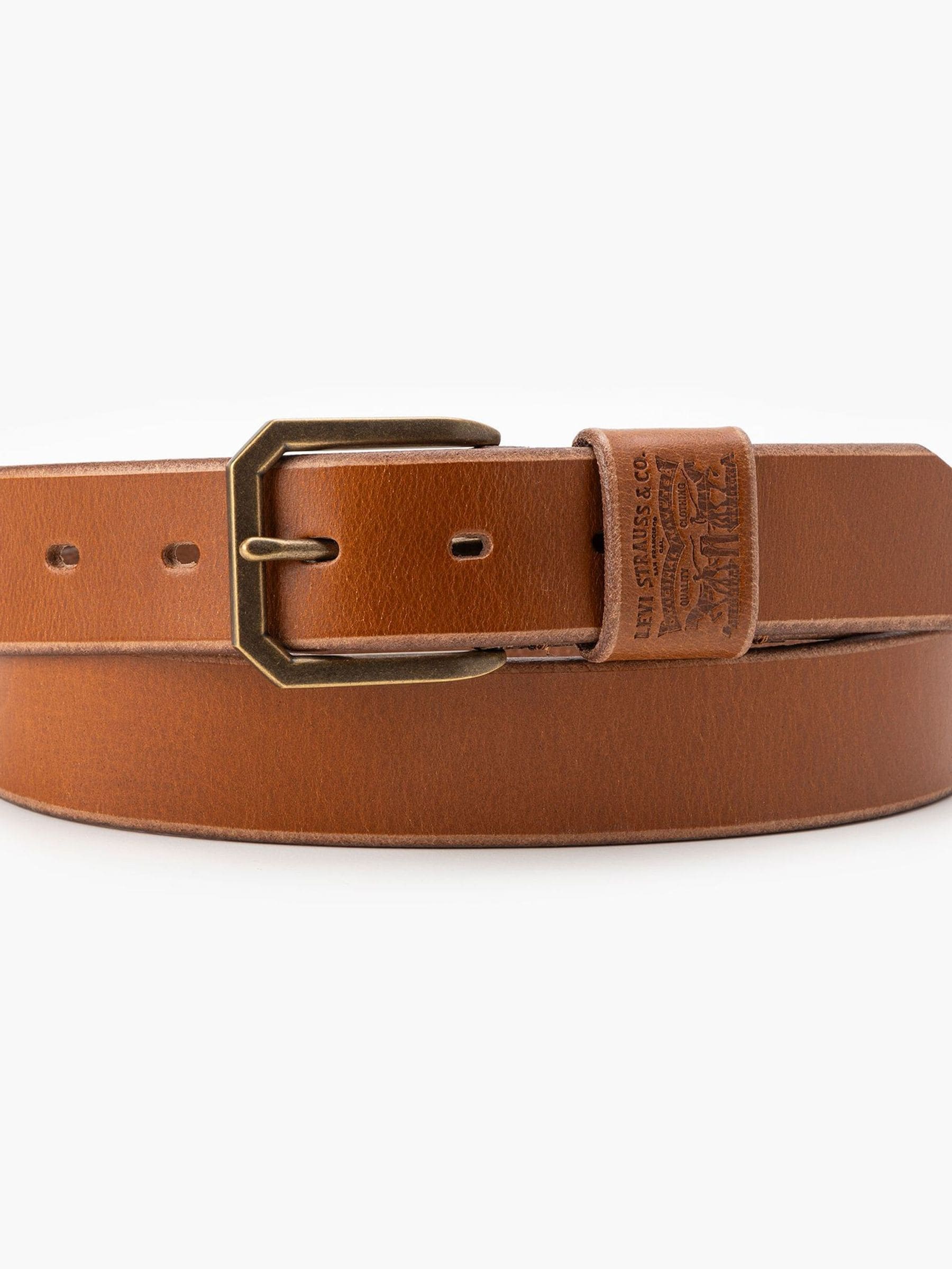 Levi's® riem met brede lus en Twee Paarden-logo