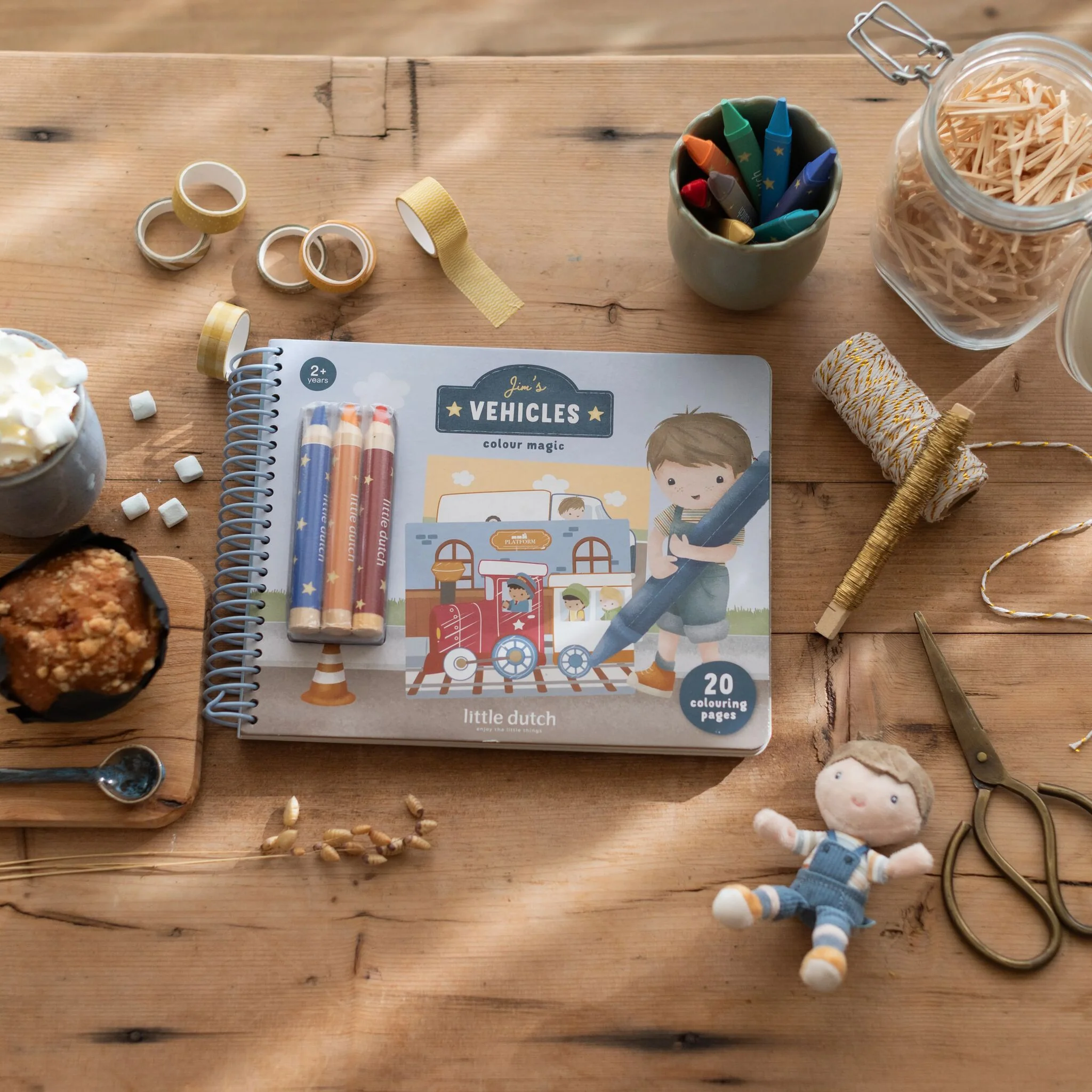 Little Dutch Little Dutch Kleurboek Jim
