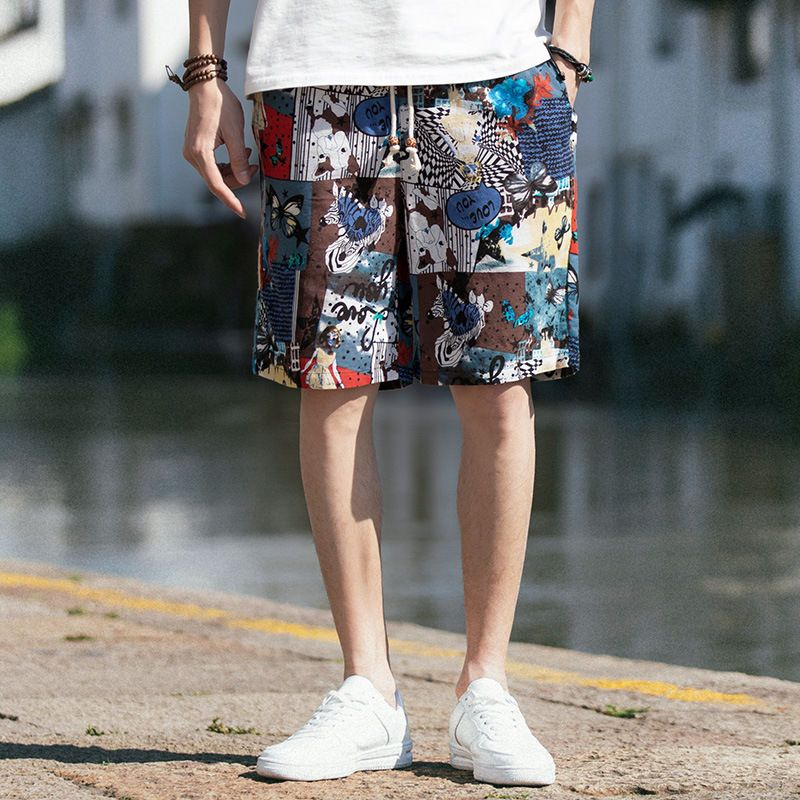 Aozora - Print Shorts