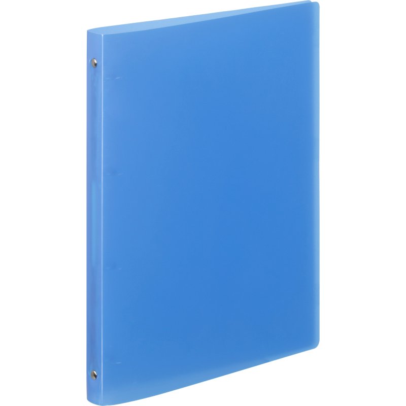 Classeur 4 anneaux plastifié Viquel Propyglass - A4 - Dos 2,5 cm – couleur bleu