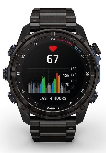 GARMIN - ORDINATEUR DE PLONGEE DESCENT MK3i BRACELET TITANE