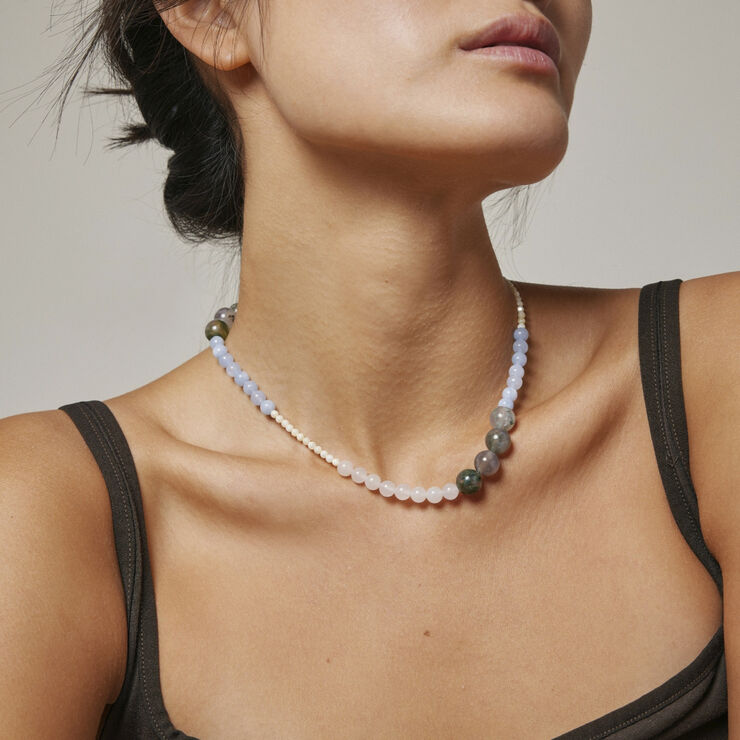 ENAMEL Copenhagen Necklace, Carli Light yellow, kak
