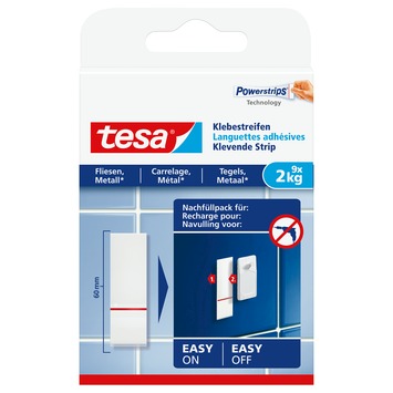 De Tesa Klevende Strips voor Tegels & Metaal 2 kg