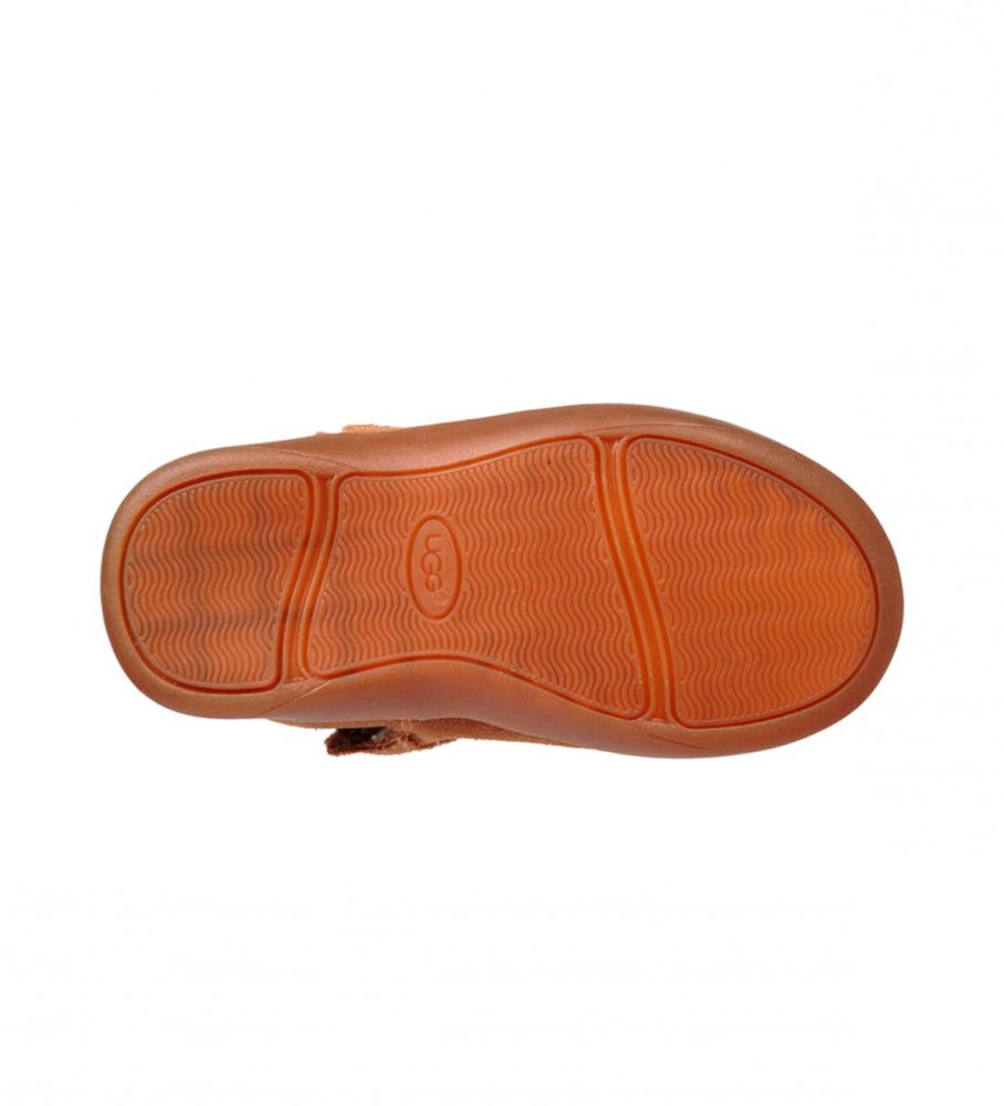 Botas de cano curto UGG T Keelan em couro marrom