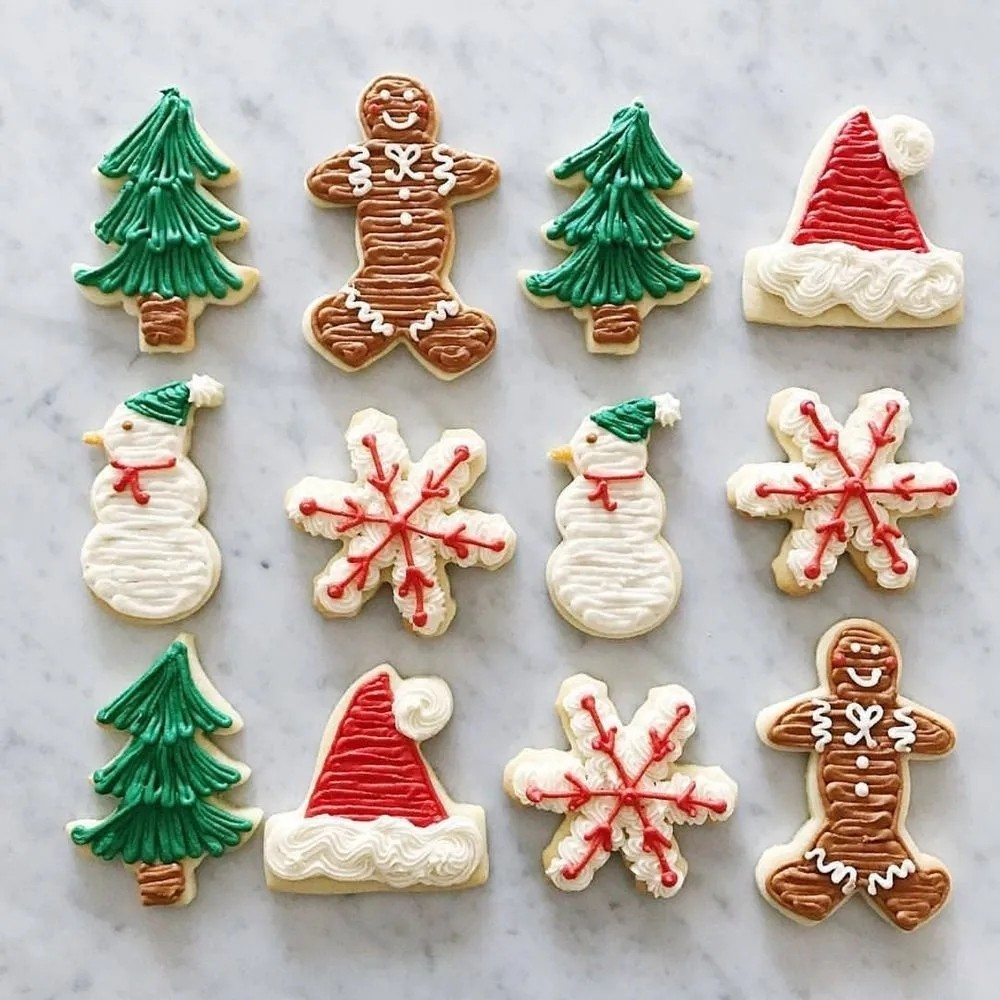 (3er Set) Edelstahl Ausstechform Lebkuchenmann Keksausstecher zum Backen - Weihnachten