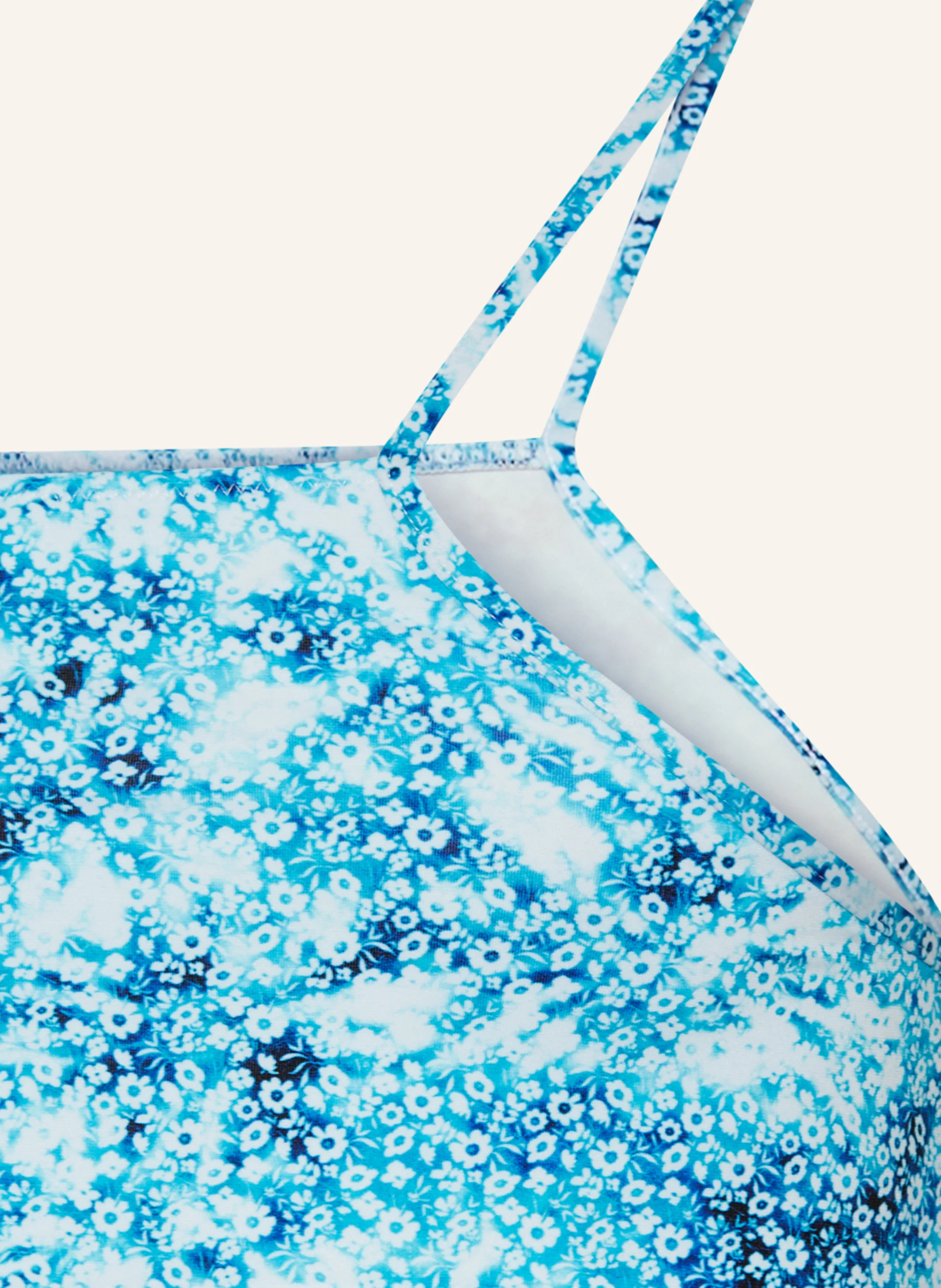 VILEBREQUIN High-Neck-Bikini FLOWERS TIE & DYE