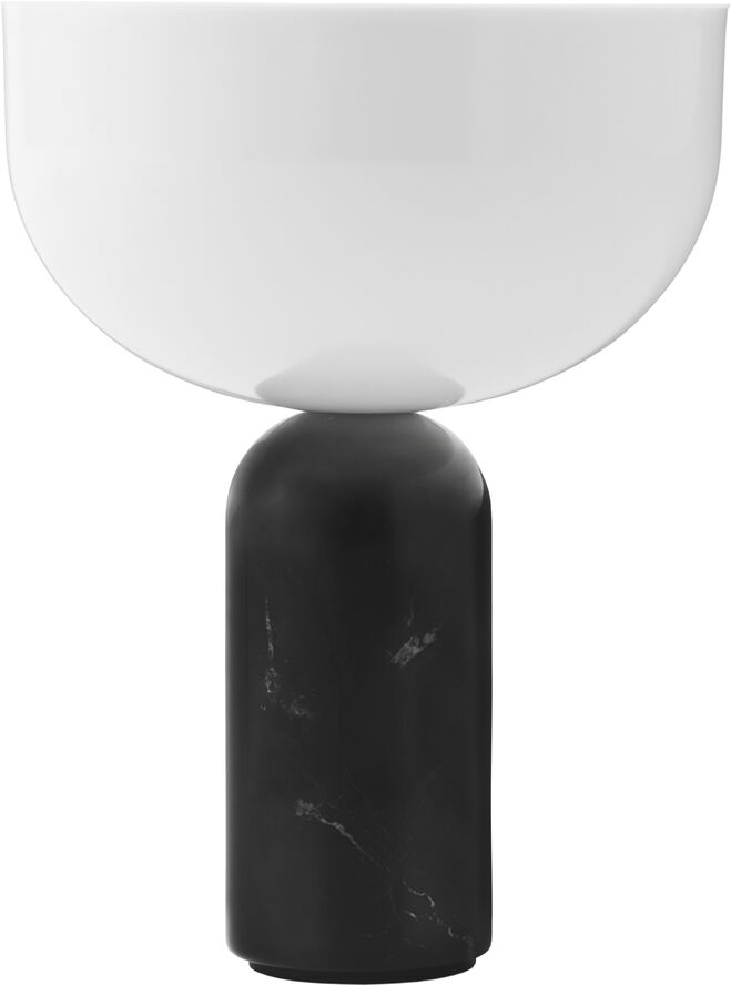 New Works Kizu Portable Lamp Black marble