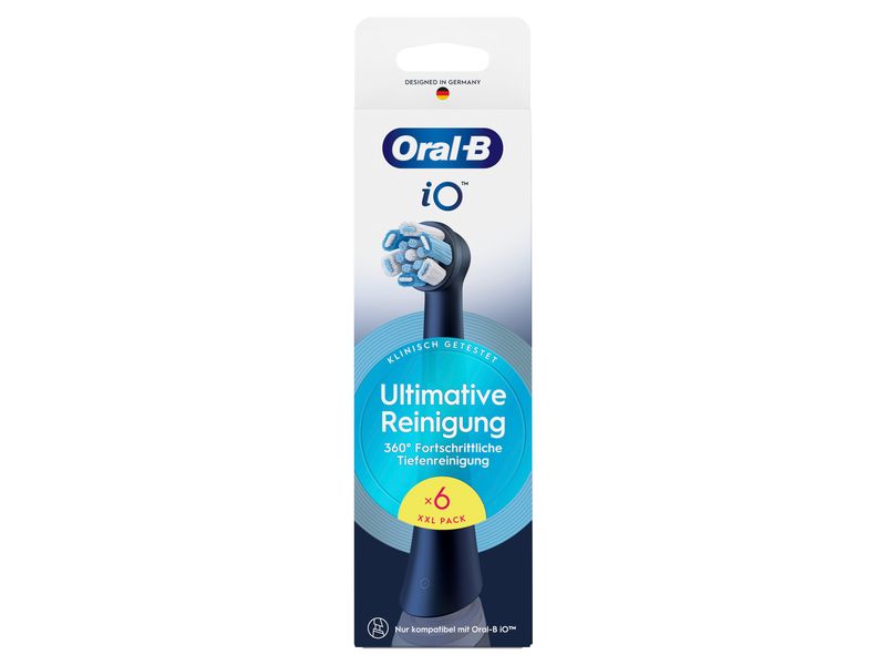 Oral-B Zahnbürstenkopf iO Ultimative Reinigung 6 Stück Ersatzbürsten