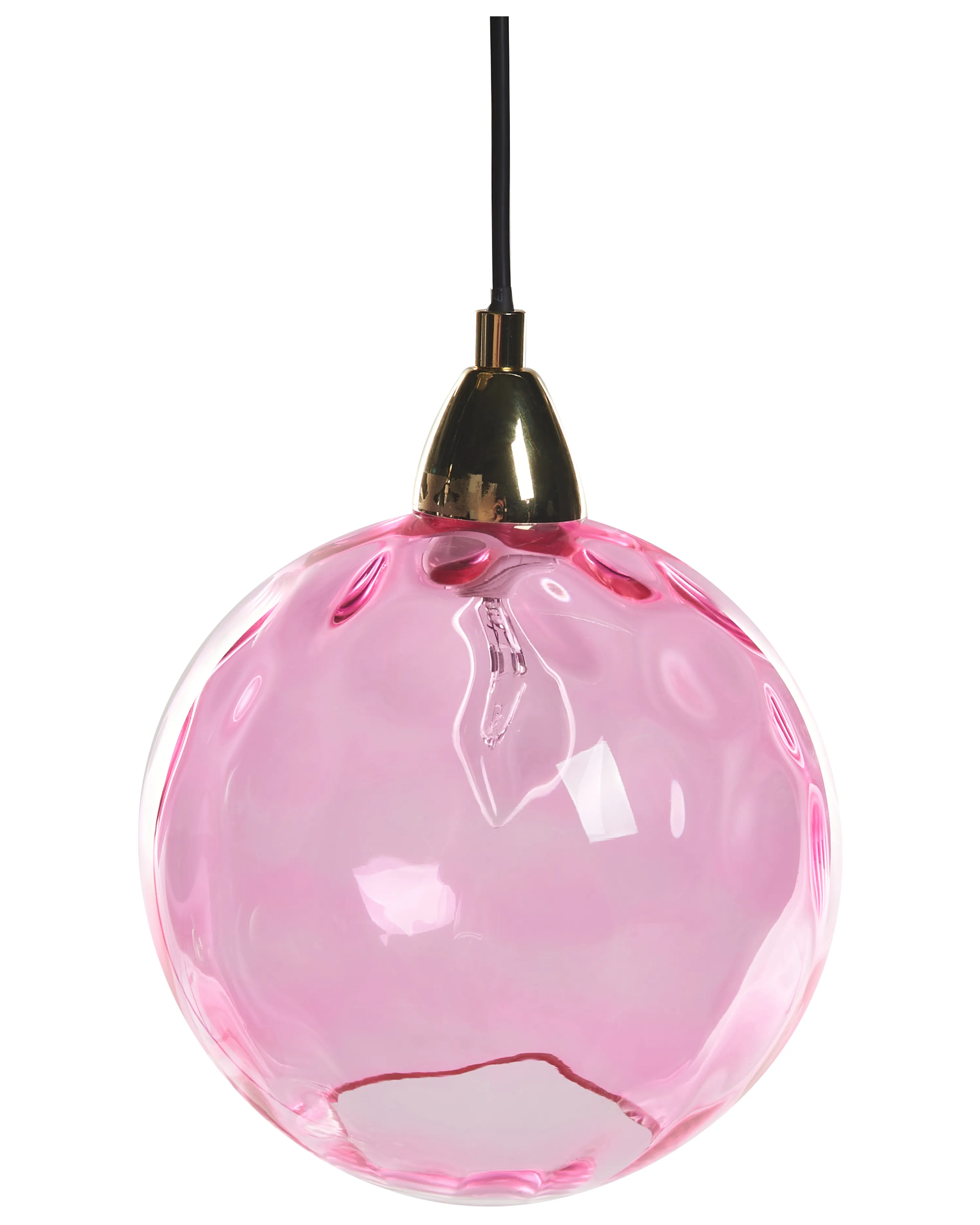 Hanglamp PABELLON Glas Rood