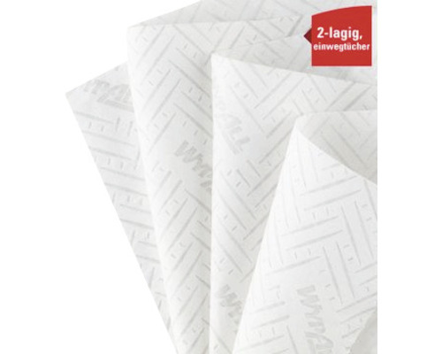 Kimberly-Clark WypAll L20 2-laags reinigingsdoekrol, 2 rollen van elk 400 vel