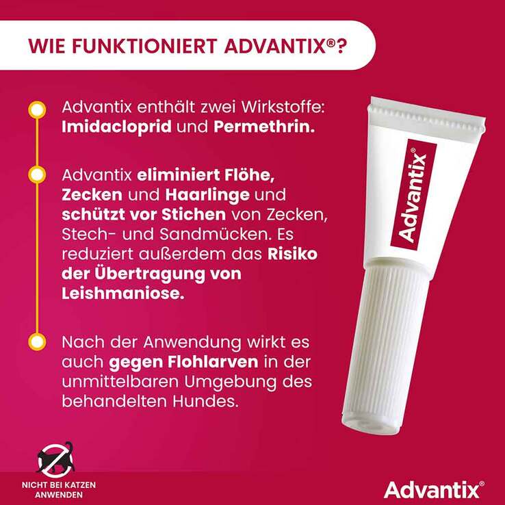 Advantix Spot-on Lösung Hund 40 - 60 kg, 4X6.0 ml