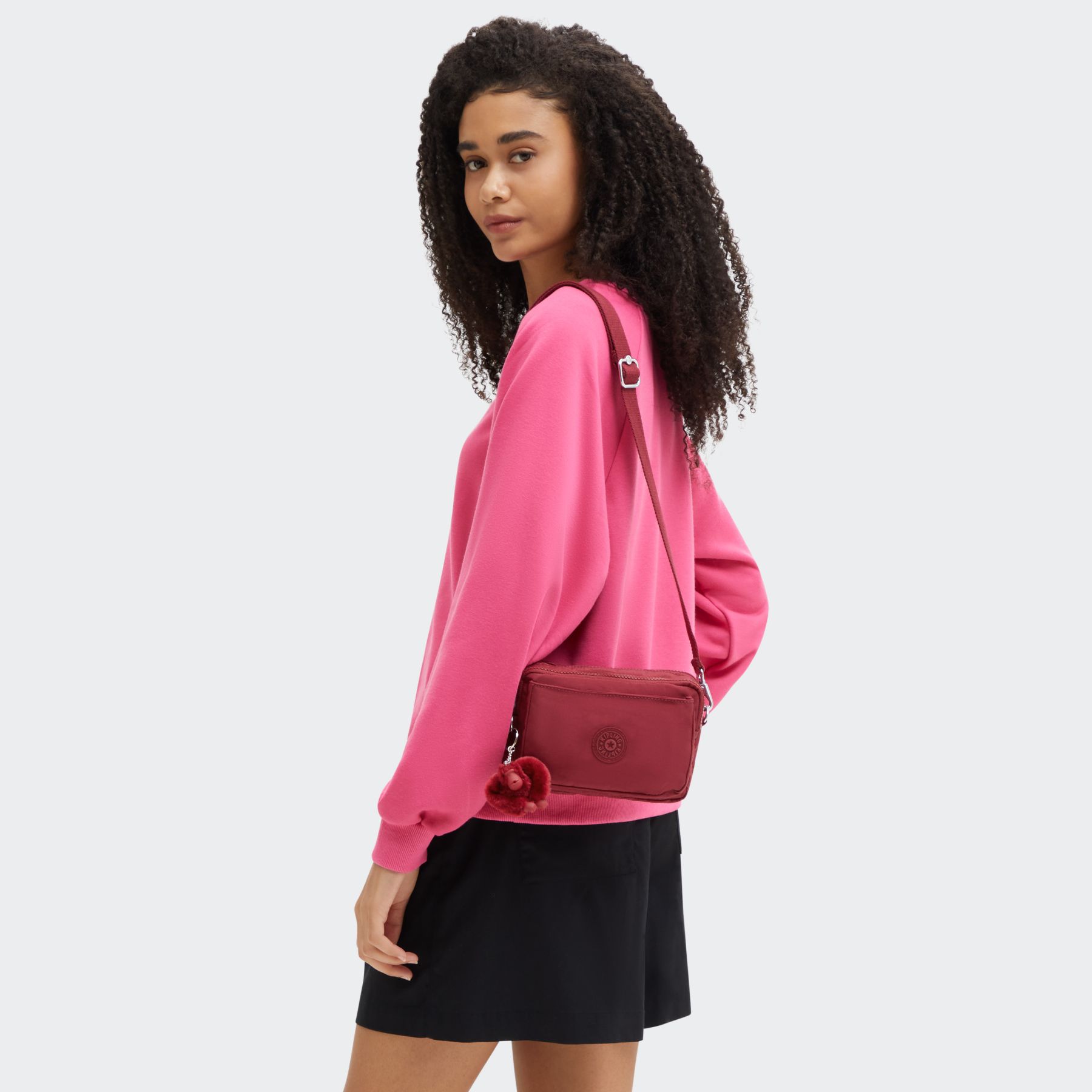 ABANU MULTI Mini sac 2 en 1 banane et à bandoulière - Funky Red