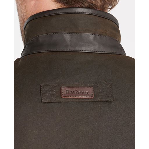 Barbour Hereford Wax Jakke, Olive, XL