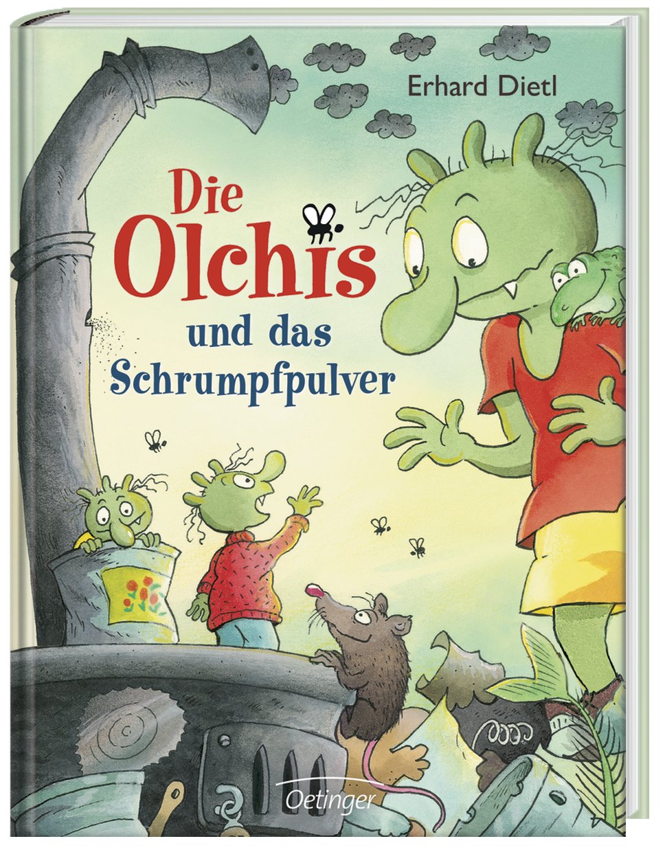 Die Olchis und das Schrumpfpulver / Die Olchis-Kinderroman Bd.11