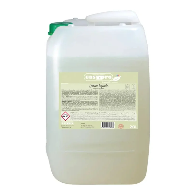 EASYPRO - Lessive liquide professionnelle - Ecocert - 20 L