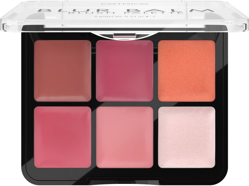 Catrice Rouge Blur Balm Blush Palette 010 Blush Blindness Blush Palette bietet einfaches Auftragen und Verblenden