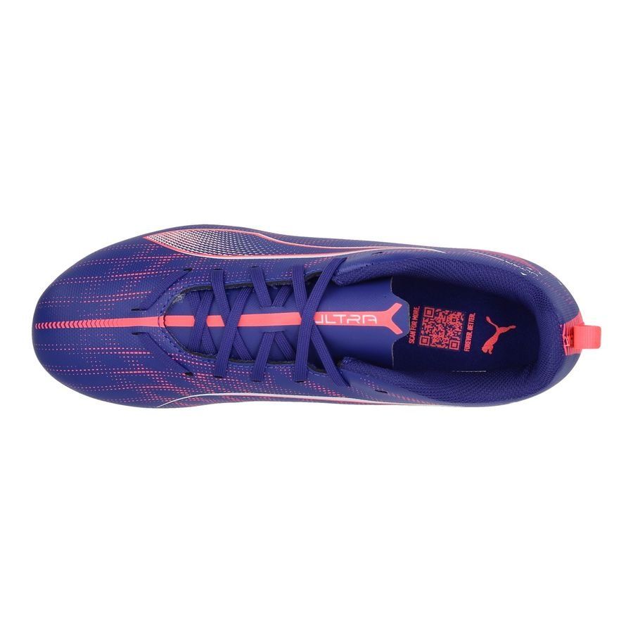PUMA Ultra 5 Play FG/AG Formula - Lapis Lazuli/Blanc/Crépuscule Enfant