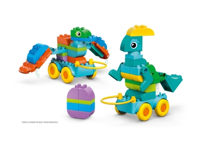 LEGO 3-in-1 dinosaurussen op wielen (10451)