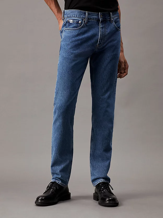 Calça jeans reta autêntica