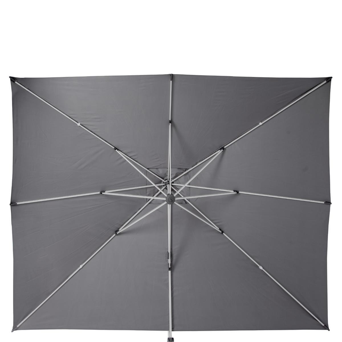 PARASOL DECENTRE EQUADOR 3X4M ARDOISE