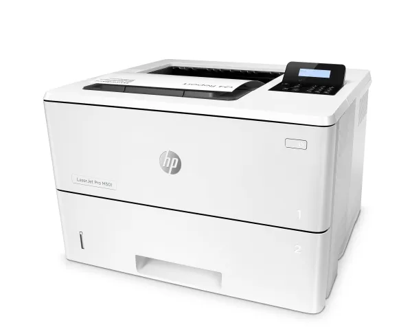 HP LaserJet Pro M501dn - Printer - S/H - Duplex - laser - A4/Legal - 4800 x 600 dpi - op til 43 spm - kapacitet: 650 ark - USB 2.0, Gigabit LAN, USB 2.0 vært