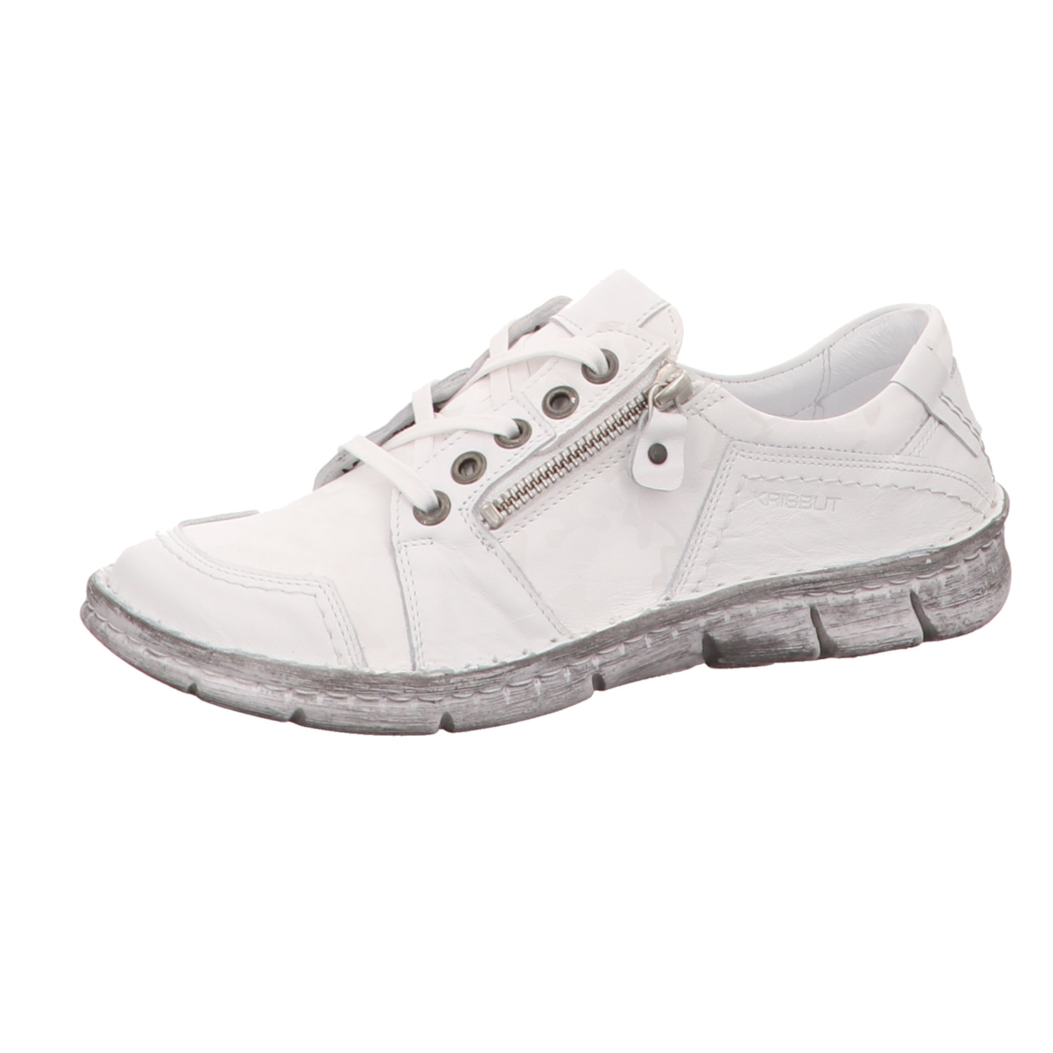 Krisbut Halbschuh weiss/weiss kombi