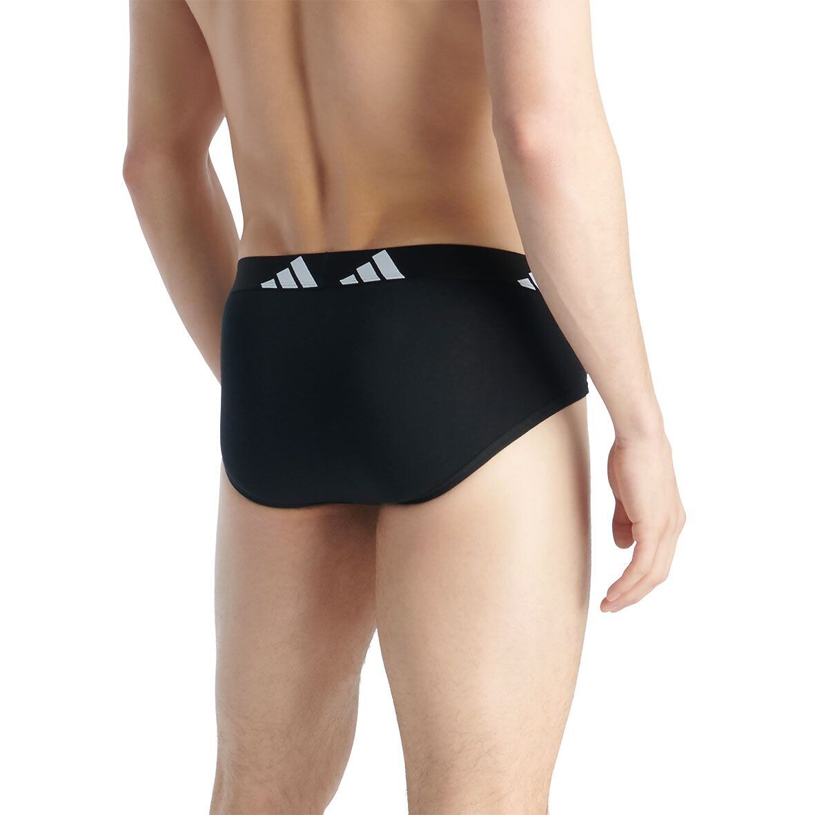 ADIDAS ROUPAS ESPORTIVAS<br>Conjunto de 3 cuecas lisas de algodão Active Flex