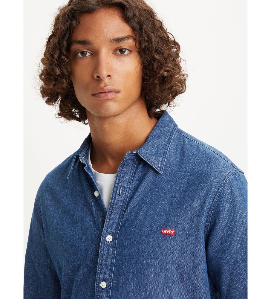Camisa Levi's Battery Housemark Azul